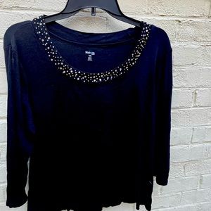 3/4 length sleeve control blouse